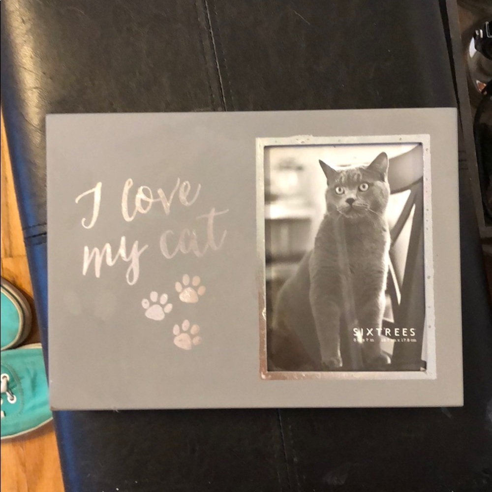 I love my cat picture frame
